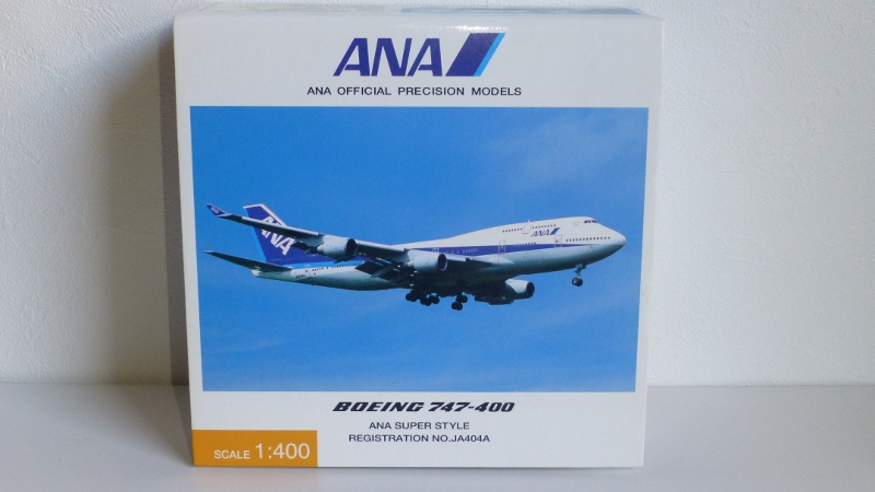ANA B747-400 1/400 ダイキャスト模型｜テクノジャンボ NH40000 