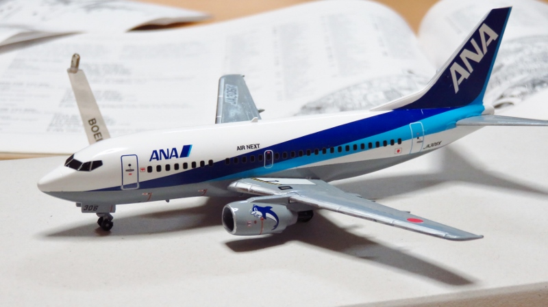Ana 37 500 Ja306k ハセガワ 旅客機プラモデルを1日で製作 初心者向け マニアな航空資料館