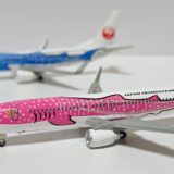 【JAL ウイングコレクション】さくらジンベエジェットが手軽に買える模型で登場！｜JTA 737-800