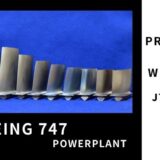 BOEING 747 高圧コンプレッサーブレード｜JT9D-7A エンジン